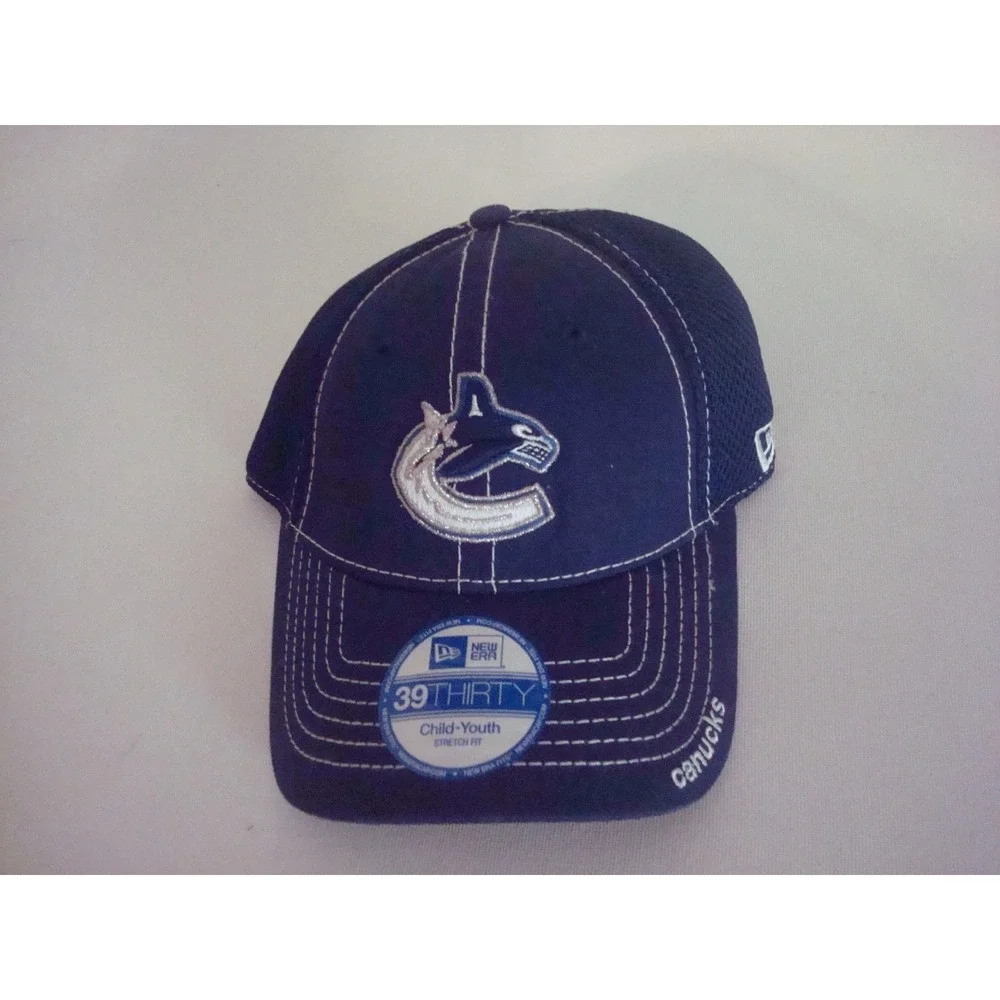 VANCOUVER CANUCKS ---- KIDS--- NEW ERA 00S DEADSTOCK HAT CAP VINTAGE T4